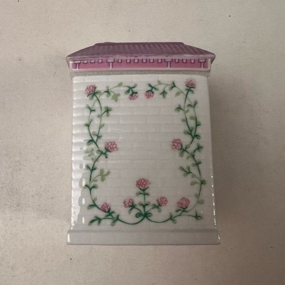 The Lenox Spice Village 1989 Porcelain House Jar Thyme Vintage Replacement - Picture 4 of 7